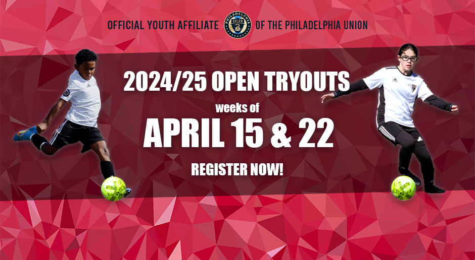 Register for a club team tryout